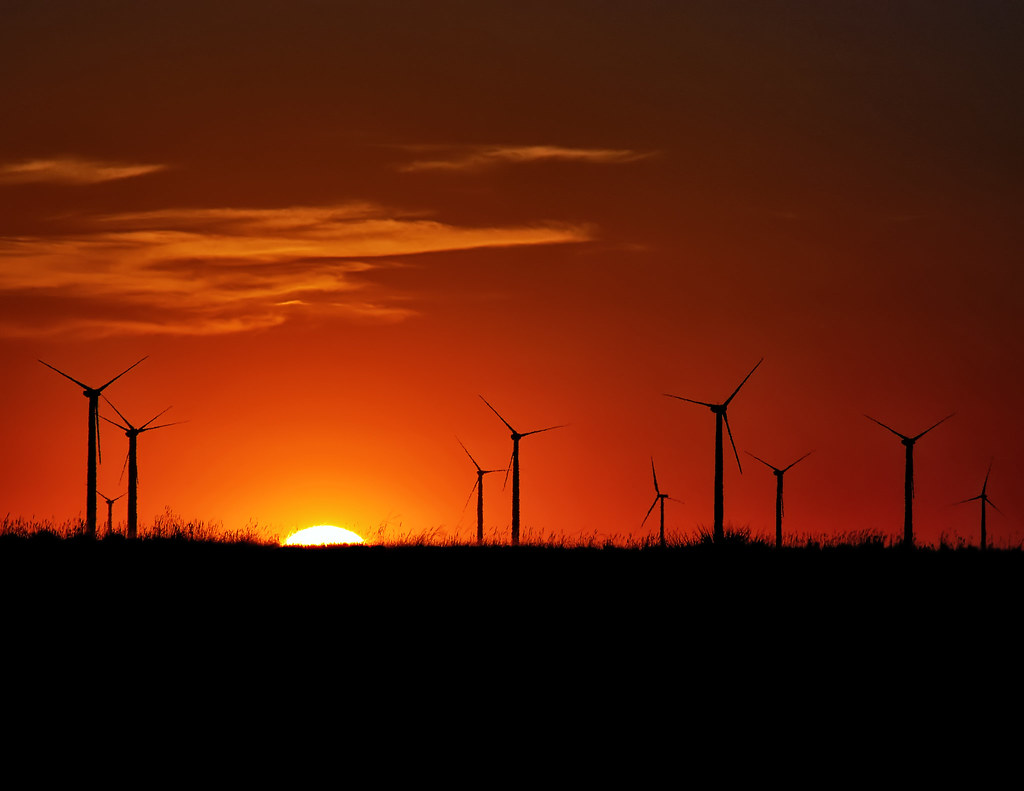The Golden Promise of Wind by Fort Photo