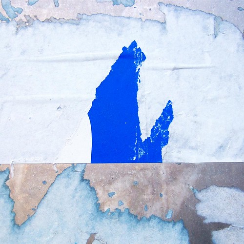 Blue hand by Rainer ❏