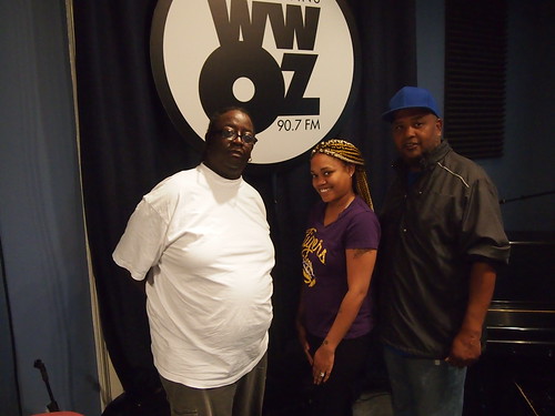 Ed Buckner and Alisha Tolliver of Original Big Seven with WWOZ