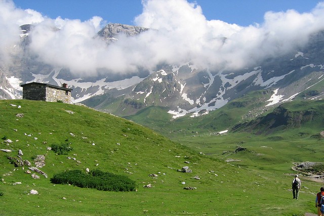 Soleil et nuages dans le Cirque de Troumouse
