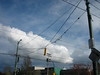 Trolley overhead support