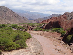 valley in Quebrada de Cafayate valley in Quebrada de Cafayate