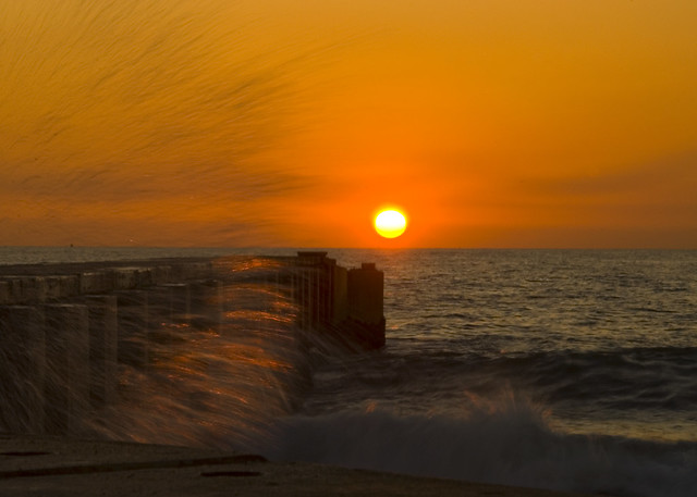 Sneezing at  Sunset