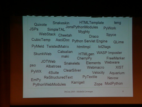 Python web frameworks | by David Ascher