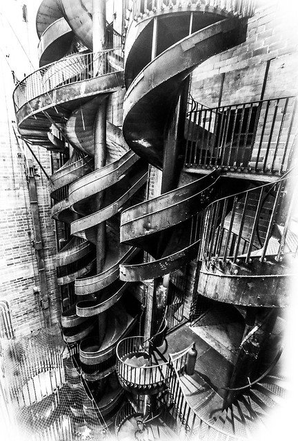 St. Louis City Museum 10 Story Slide