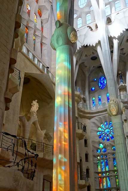 The sagrada rainbow