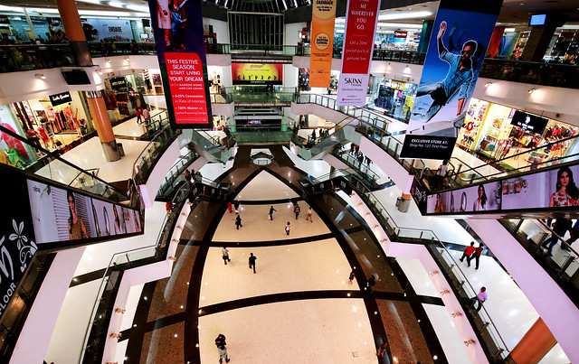 The money trap!, A mall from Kolkata, India