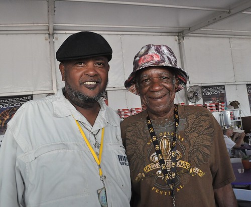 Monk Boudreaux and Action Jackson at Jazz Fest