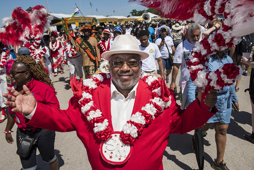 Single Men SA & PC during Jazz Fest day 3 on April 27, 2019. Photo by Ryan Hodgson-Rigsbee RHRphoto.com