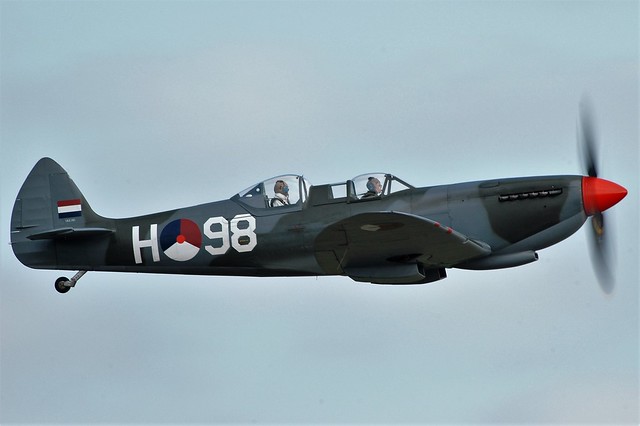 Spitfire T.9 G-CCCA as H-98