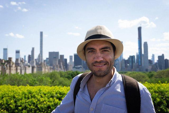 A Man with a Hat