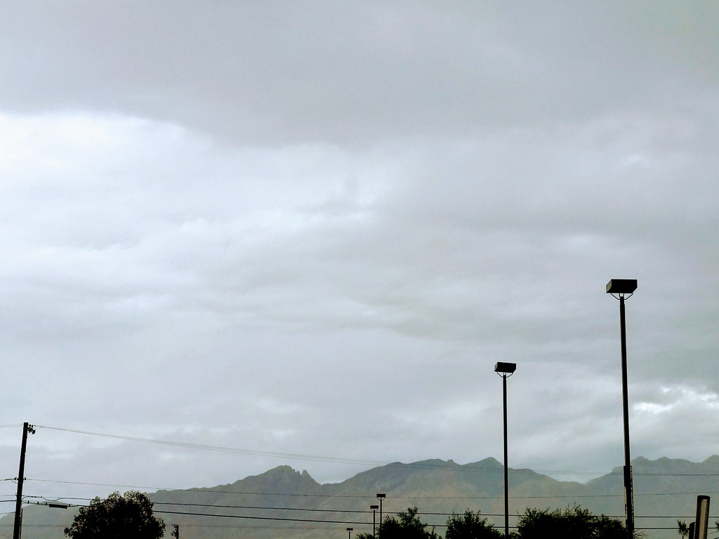 Winter Monsoon Clouds ☁️ Over Catalina Mountains⛰