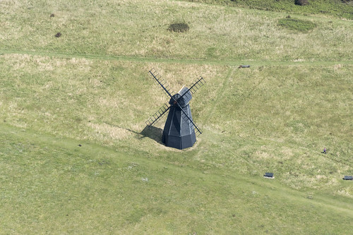 Rottingdean Beacon Mill aerial image | by John D Fielding