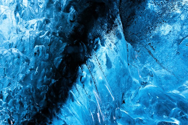 Ice Cave Abstract