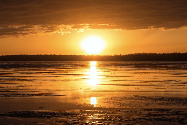 Sturgeon Lake, Late Winter Sunset