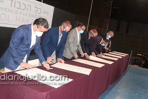 Galería de Fotos 51 importante Firma de trabajo conjunto y apoyo entre las comunidades judías de México el CDI y Comité Central
