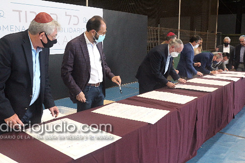 Galería de Fotos 19 importante Firma de trabajo conjunto y apoyo entre las comunidades judías de México el CDI y Comité Central