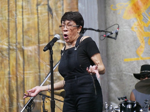 Bettye LaVette on the Blues Stage. Photo by Louis Crispino.