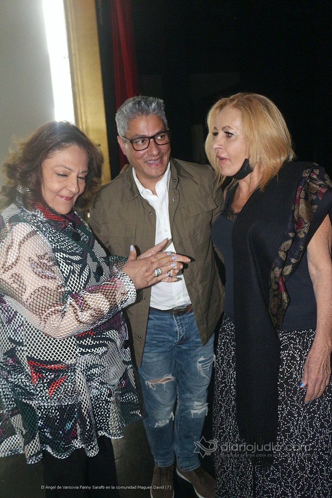 Galería de Fotos 4 El Ángel de Varsovia Fanny Sarafti en la comunidad Maguen David (7)