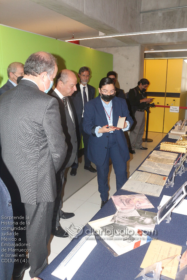 Galería de Fotos 5 Sorprende la Historia de la comunidad judía de México a Embajadores de Marruecos e Israel en el CDIJUM (4)