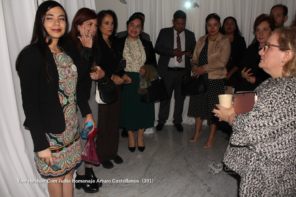 Galería de Fotos 438 Yom Hashoa Com Judia homenaje Arturo Castellanos (391)