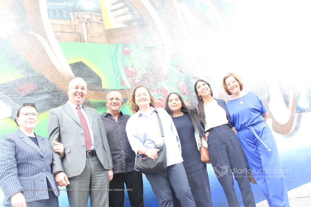 Galería de Fotos 127 MURAL ISRAEL A MÉXICO EN MIGUEL HIDALGO Moises Cohen Cohen (184)
