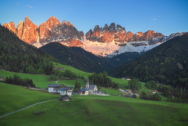 Dolomiten - Sankt Magdalena + Geislergruppe