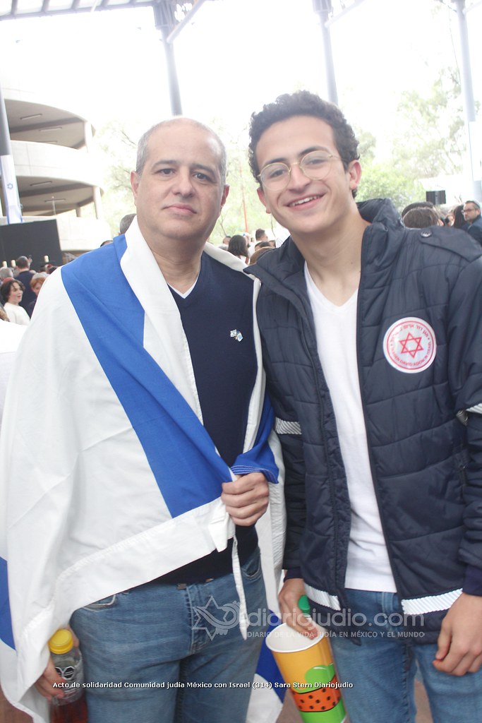 Galería de Fotos 205 Acto de solidaridad Comunidad judía México con Israel (314)