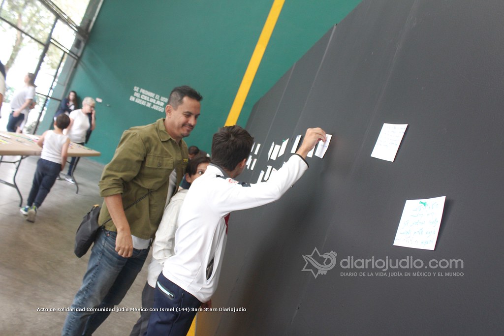 Galería de Fotos 74 Acto de solidaridad Comunidad judía México con Israel (144)