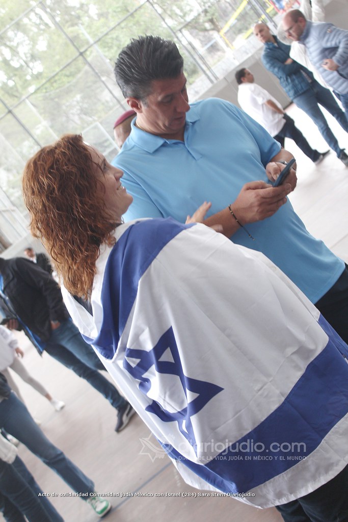 Galería de Fotos 178 Acto de solidaridad Comunidad judía México con Israel (284)