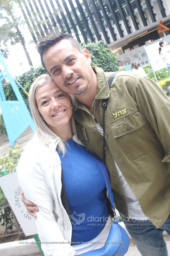 Galería de Fotos 60 Acto de solidaridad Comunidad judía México con Israel (125)