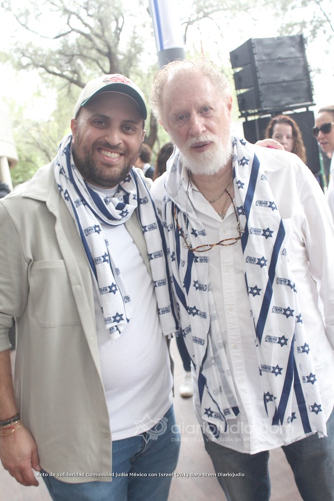 Galería de Fotos 160 Acto de solidaridad Comunidad judía México con Israel (261)