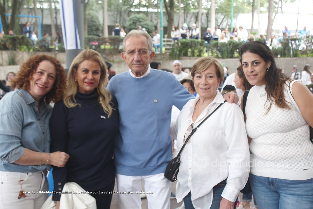 Galería de Fotos 112 Acto de solidaridad Comunidad judía México con Israel (199)