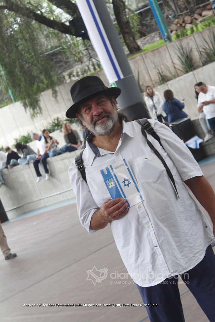Galería de Fotos 111 Acto de solidaridad Comunidad judía México con Israel (198)