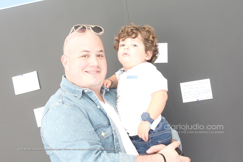 Galería de Fotos 72 Acto de solidaridad Comunidad judía México con Israel (142)