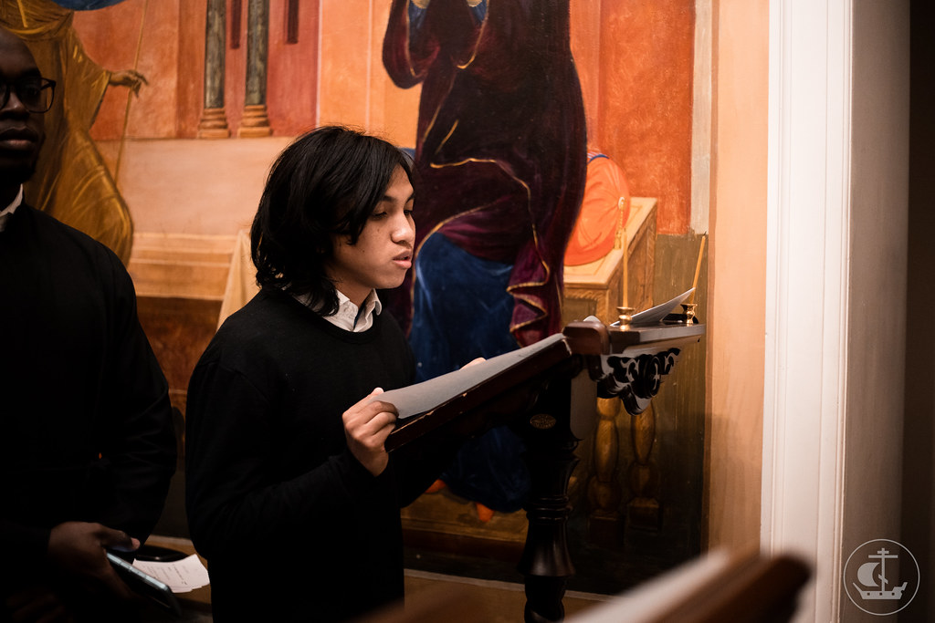 25 октября 2023. Литургия иностранных студентов. 25 october 2023. Liturgy of foreign students