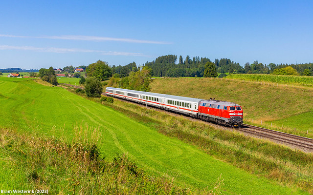 DB 218 414 met IC 2084 