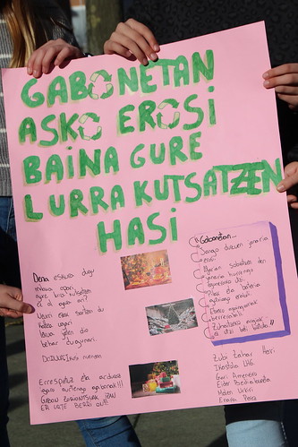 Ondarroako Zubi Zahar Herri Ikastolako ikasleen lanketa
