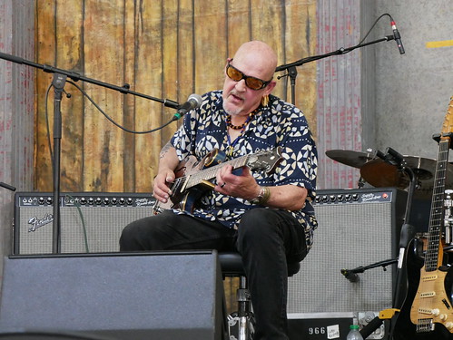 John Mooney at Jazz Fest 2025. Photo by Louis Crispino.
