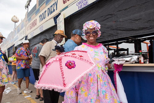 Baby Doll at Jazz Fest 2025 day 2 in New Orleans on April 25, 2025. Photo by Ryan Hodgson-Rigsbee