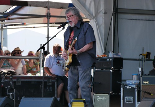 The Radiators on the final day of Jazz Fest 2025. Photo by Louis Crispino.