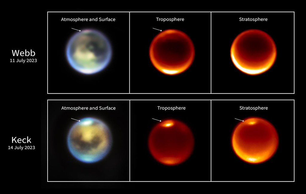 methane in Titan's atmosphere