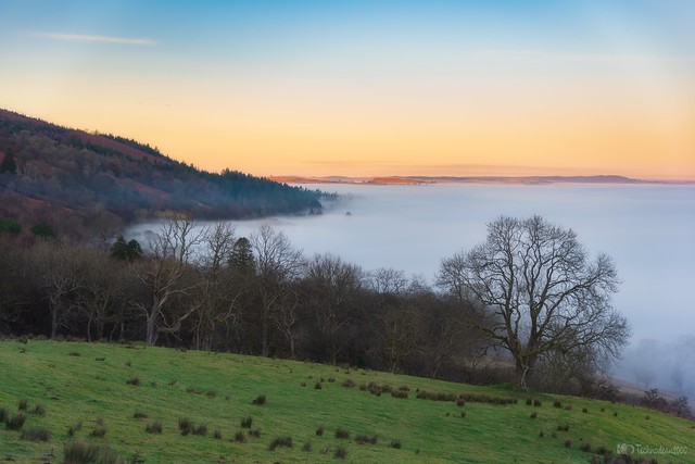 Brecon low fog