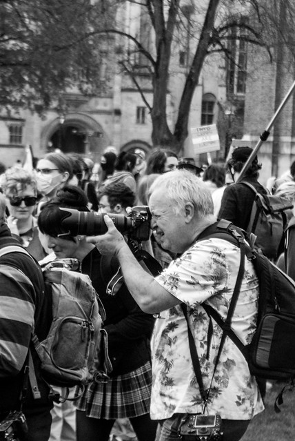(NEW) The Photojournalist at the Trans Resistance Rally