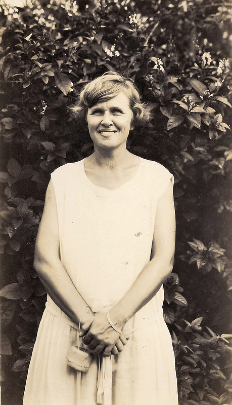 Gertrude Hornbostel on Guam, 1926