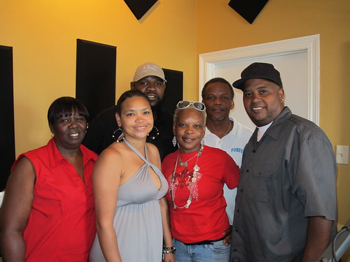Lee Lewis, Gus Lewis, Sue Lewis, Antoinette Lewis, Tara Jones of the The Ole & Nu Style Fellas Social Aid & Pleasure Club along with Charles 