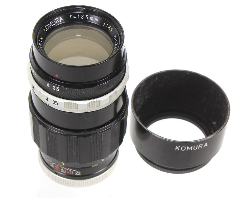 KOMURAコムラ135mm L f3.5+135mmファインダー 中古カメラ機材の通販専門店 Antiquary（アンティクアリィ）