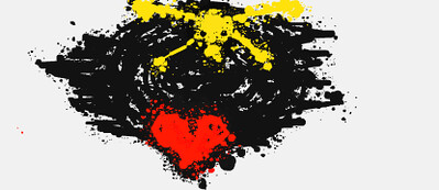 PIRATA INNAMORATO by ANNA LOBBA | it | 9-5-2013 | mouse | 1366 x 592 | by drips / action painting