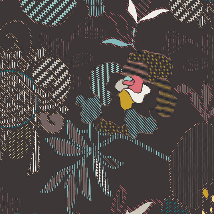 ETN-50040  Stitched Anthomania Deep