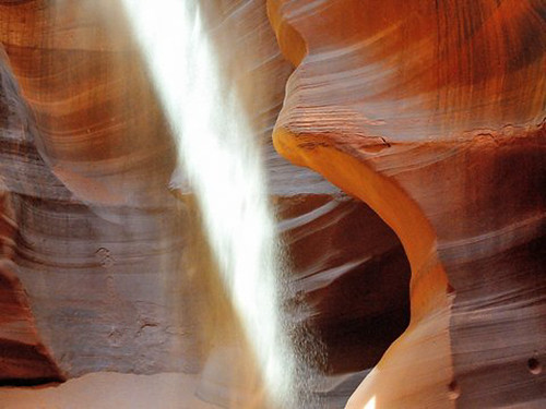 Sand Beam in Antelope Canyon.jpg | by PC of QC, AZ